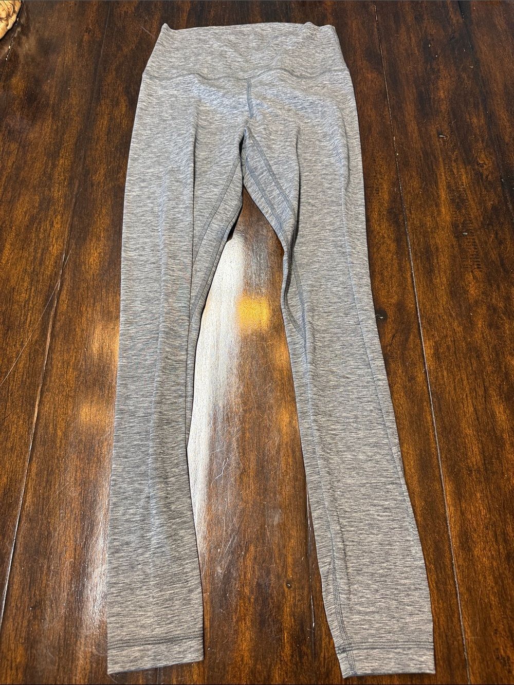 lululemon athletica Heather Grey Girls' Leggings